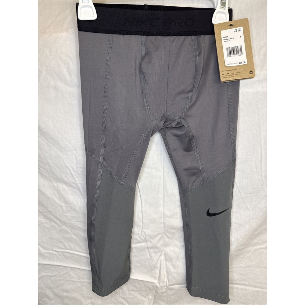 NikePro Dri Fit Boys Size 4 Tight Pants